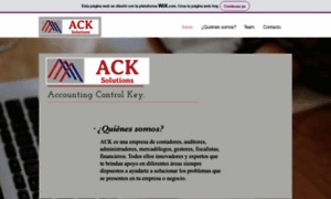 Acksolution.com thumbnail