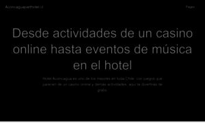 Aconcaguaparthotel.cl thumbnail