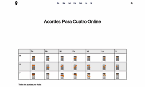 Acordesdecuatro.com thumbnail