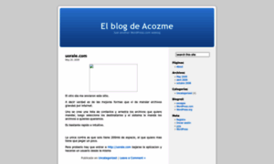 Acozme.wordpress.com thumbnail