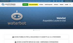 Acquedottolucano.it thumbnail