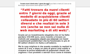 Acquisizioneclientirapida.com thumbnail