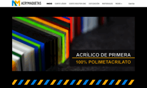Acrymaquetas.com thumbnail