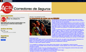 Acslagentescorredoresdeseguros.blogspot.com thumbnail