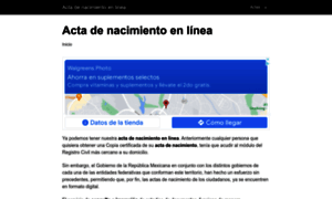 Actadenacimientoenlinea.com.mx thumbnail
