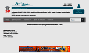 Actapediatrica.org.mx thumbnail