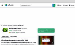Acticlean-usb.softonic.com thumbnail