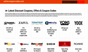 Active-coupon-codes.com thumbnail