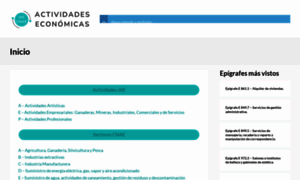 Actividadeseconomicas.net thumbnail