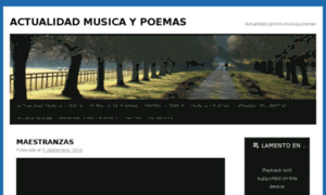 Actualidadmusicaypoemas.com thumbnail