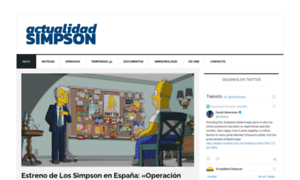 Actualidadsimpson.com thumbnail