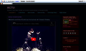 Actuteatro.blogspot.com thumbnail