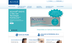 Acuvue-la.com thumbnail