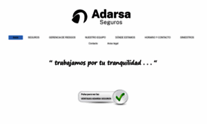 Adarsaseguros.com thumbnail