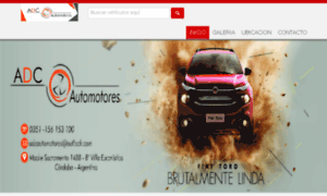 Adcautomotores.com thumbnail