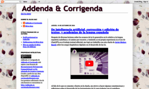 Addenda-et-corrigenda.blogspot.com.es thumbnail