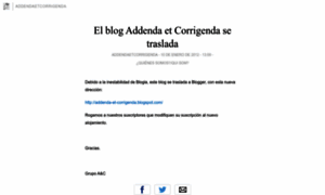 Addendaetcorrigenda.blogia.com thumbnail