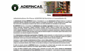 Adefincas.es thumbnail
