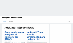 Adelgazarrapidodietas.com thumbnail