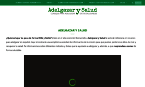 Adelgazarysalud.com thumbnail