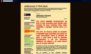 Adelgazayvivemas.blogspot.mx thumbnail