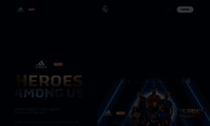 Adidasxmarvel.realmadrid.com thumbnail