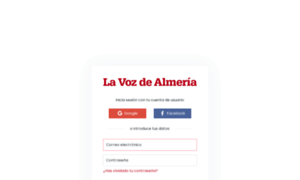 Admin.lavozdealmeria.com thumbnail