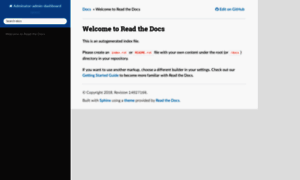 Adminator-admin-dashboard.readthedocs.io thumbnail