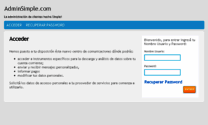 Adminsimple.com thumbnail