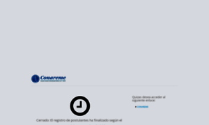 Admision.conareme.org.pe thumbnail