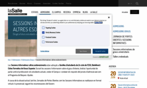 Admissions.salleurl.edu thumbnail