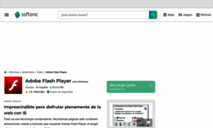 Adobe-flash-player-ie.softonic.com thumbnail