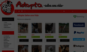 Adoptasalvaunavida.com thumbnail