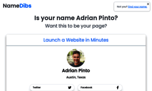 Adrianpinto.com thumbnail