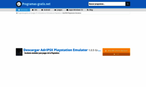 Adripsx-playstation-emulator.programas-gratis.net thumbnail