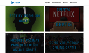 Aecor.es thumbnail