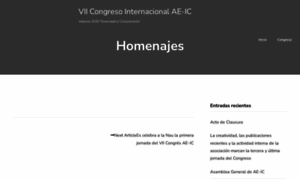 Aeicvalencia2020.org thumbnail