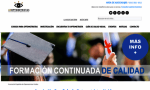 Aeoptometristas.es thumbnail