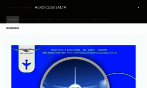 Aeroclubsalta.com.ar thumbnail