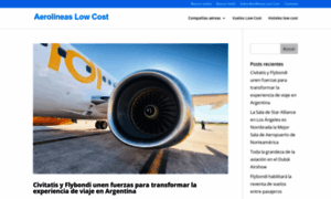 Aerolineaslowcost.com thumbnail