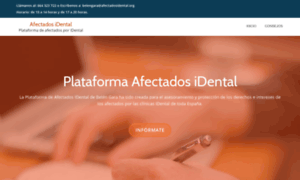 Afectadosidental.org thumbnail