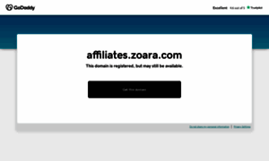 Affiliates.zoara.com thumbnail