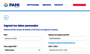 Afiliacion.pami.org.ar thumbnail
