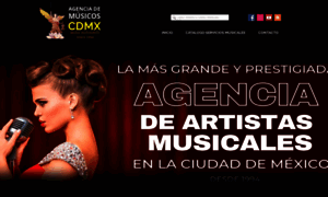 Agenciademusicoscdmx.com thumbnail