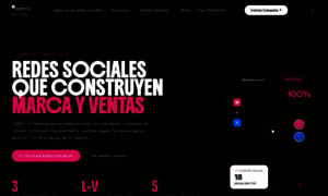 Agenciaderedessociales.cl thumbnail