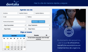 Agenda.dentalia.com.mx thumbnail