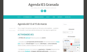 Agendaiesgranada.wordpress.com thumbnail