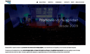 Agile-spain.org thumbnail