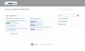 Agilecrmcom.uservoice.com thumbnail