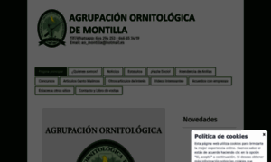 Agrupacionornitologicamontilla.jimdo.com thumbnail